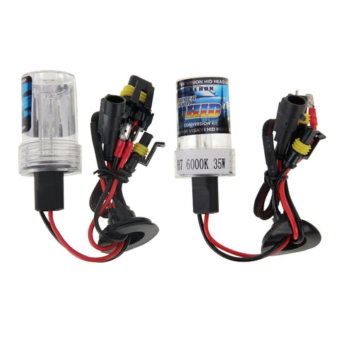 Lampada frontale impermeabile Super Vision DC12V 35W H7 Xenon HID a raggio singolo, temperatura colore: 6000K, confezione da 2, H7