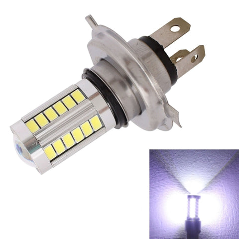 2 PZ H4 16,5W 990LM 6500K Luce bianca 5630 SMD 33 LED Lampe de frein/sterzo pour voiture, DC12V, H4