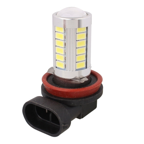 2 PZ H11 16,5 W 990LM 6500 K Luce bianca 5630 SMD 33 LED Lampe de frein/sterzo pour voiture, DC12V, H11