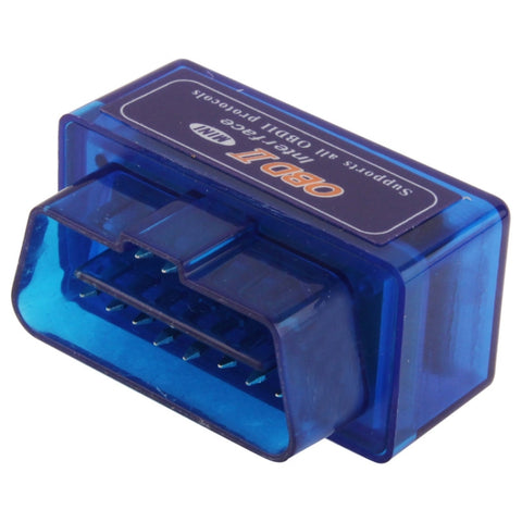 Scanner pour lecteur de codes sans fil Mini OBDII ELM327B V1.5a pour voiture, support pour téléphone Android, OBDII-ISO 9141-2, ISO 14230-4 (KWP2000), CAN ISO-15765-4, lecteur de code Scanner