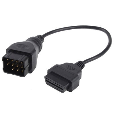 Adaptateur de diagnostic OBDII/OBD à 12 broches à 16 broches pour Renault, 2 broches à 16 broches