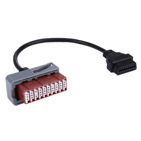 Cavo diagnostico OBDII de 30 broches à 16 broches pour Peugeot Citroën