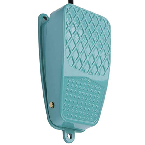 TFS-105 Interrupteur de pédale avec commande de pédale avec support en métal anti-scivolo CA 250 V 10 A, Longueur du fond : 90 cm, TFS-105