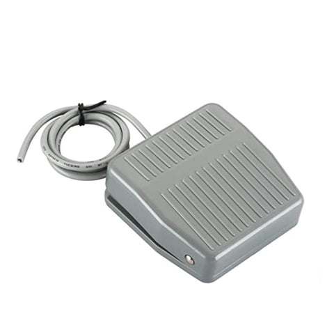 TFS-201 AC 250 V 10 A Pédale de puissance avec interrupteur à pédale en plastique pour énergie électrique, longueur de courant : 1 m, TFS-201 1 m
