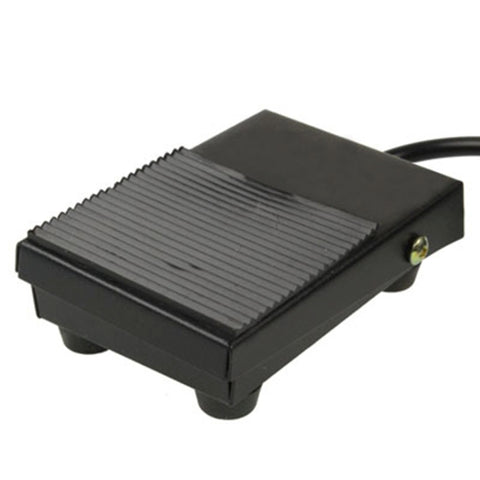 TFS-1 AC 250V 10A Interrupteur pour pédale avec protection en plastique anti-scivolo, longueur de câble: 1 m, TFS-1 1m