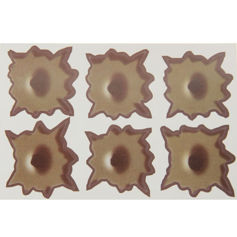 6 adhésifs antigraffio pour décoration pour produits de voiture 3M, dimensions: 4 cm x 4 cm, effet exagéré7