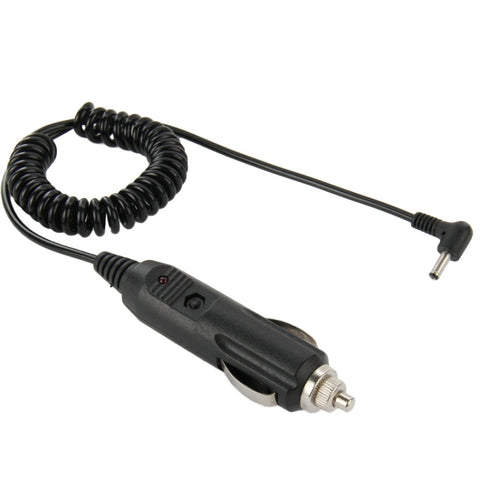 Caricatore per auto con cavo a spirale e spina adattatore di alimentazione da 2A 3,5 mm, lunghezza: 40-140 cm, 3.5mm Right Angle