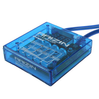Stabilisateur de tension PIVOT Mega Raizin, système à haute capacité et moniteur des commandes de batterie, DC 12V, 03080003
