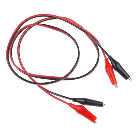 Cavo con clip per sonda a coccodrillo a doppia estremità, longhezza: 75 cm, 75cm