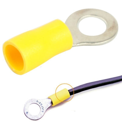 Bornes à un anneau faites à partir de 100 pièces RV5.5-5.0mm, dimensions de base: 2-3mm2 (100 pièces dans une configuration, le prix est pour 100 pièces), 5.5-5.0mm