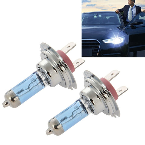 Lampada per fari auto alogena PEGASUS H7, luce bianca calda da 1800 lumen, 12V/100W 5000K, H7