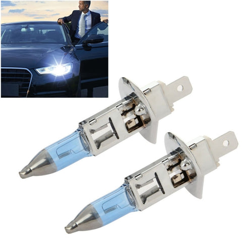 Lampe pour phare automatique PEGASUS H1, lumière blanche chaude de 1600 lumens, 12V/100W 5000K, H1