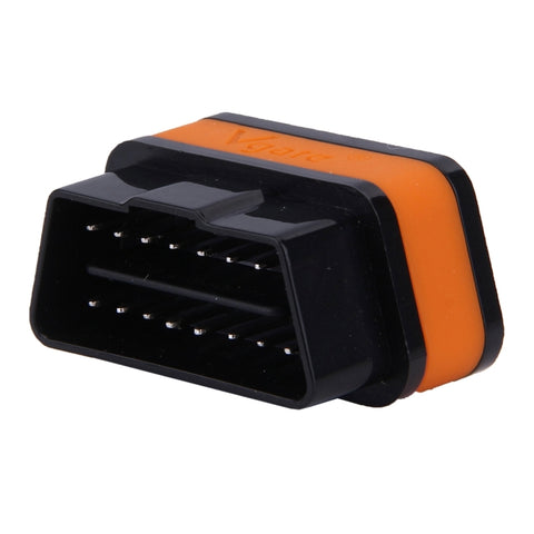 Strumento scanner per auto Vgate iCar II Super Mini ELM327 OBDII Bluetooth V3.0, supporta sistema operativo Android, supporta tutti i protocolli OBDII, Bluetooth V3.0 Black, Bluetooth V3.0 Orange + Black