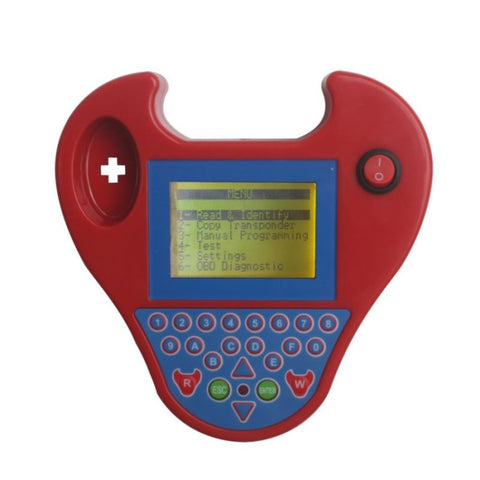 Programmeur de transpondeur pour clé Smart Zed Bull de type Mini, transpondeur de clé (rouge), transpondeur de clé (noir)