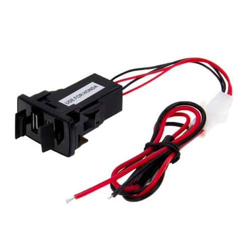 Adaptateur chargeur de voiture USB pour smartphone 001 3.3A 2 ports pour iPhone 6 / iPad Air, compatible avec HONDA, 001