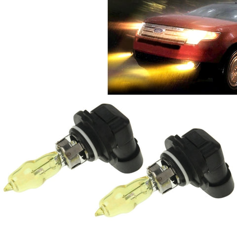 2 X 9005 HOD Lampe alogène 12V 100W 2400 LM 3500K Fari a luce gialla, 9005