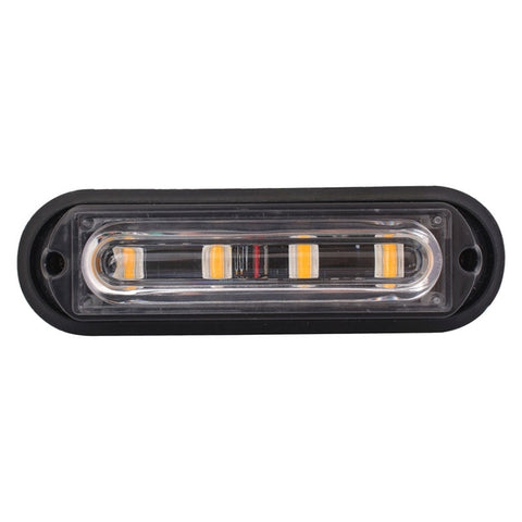 Lampe stroboscopique d'urgence pour voiture, 12 W, 720 lm, 4 LED, 18 modèles, DC 12 V, 4 LED jaunes, 4 LED blanches, 4 LED bleues, 4 LED blanches et rouges, 4 LED blanches et jaunes, 4 LED rouges et bleues