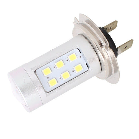 2 PZ H7 4.2W 630LM Luce bianca 21 LED 2835 SMD Lampe pour pare-chocs avant de voiture, DC 12V, H7