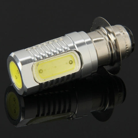 BA15D 10W Blanc 300LM 4 LED COB Lumière d'arrêt pour voiture Frein antérieur Indicateur de direction postérieure pour moto/véhicule, DC 12V, 10W 300LM