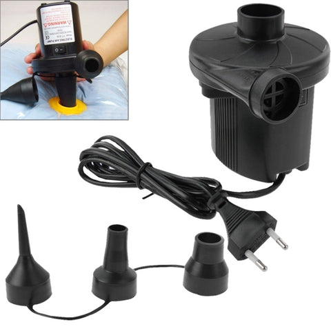 JY-019 Pompa ad aria elettrica CA 50 Hz 150 W con 3 ugelli, CA 220 V, (spina UE), JY-019 EU Plug