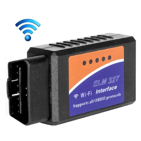 Scanner portable ELM327 OBDII WiFi pour interface de diagnostic automobile, prise en charge de tous les protocoles OBDII, ELM327 OBDII WiFi