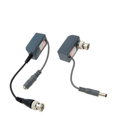 Câble de transmission UTP Balun vidéo/audio/alimentation pour caméra CCTV de 2 PC, A213A