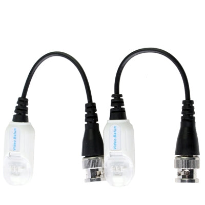 2 PC Balun vidéo de réseau UTP passif CAT5 pour caméra CCTV BNC DVR O-612, 206C