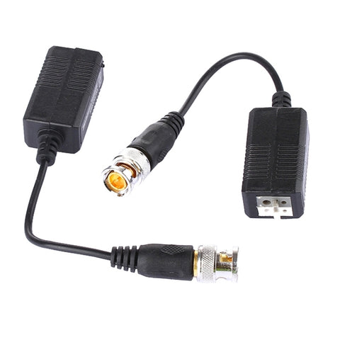 2 PC HD 205C Coassiale CVI/TVI/AHD 1CH Ricetransmetteur vidéo balun passif, 205C