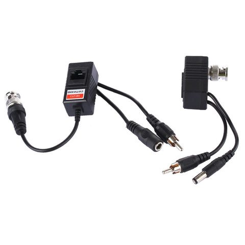 Câble de transmission audio-vidéo CVI/TVI/AHD coaxial pour 2 PC HD 213B-C, 213B-C