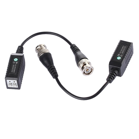2 PCS HD 302B Coassiale CVI/TVI/AHD 1CH Ricetransmetteur vidéo balun passif, 302B