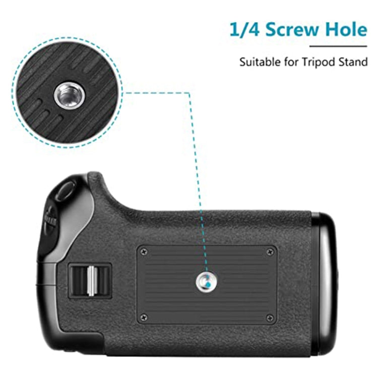 Impugnatura portabatteria per Canon EOS 550D con due portabatterie, For Canon EOS 550D