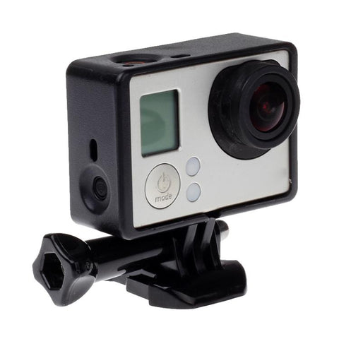 Étui de protection standard pour montage sur téléphone avec matériel de montage assorti pour GoPro Hero4 / 3+ / 3, avec montage assorti