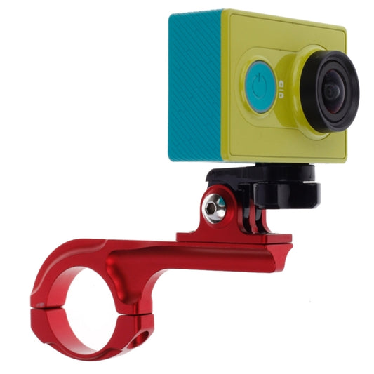Supporto per manubrio da bicicletta con supporto per connettore per fotocamera Xiaomi Yi Sport (XM34), Connector Mount (Red), Connector Mount (Black)