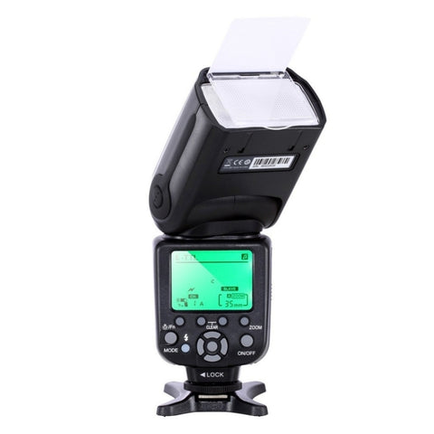 Triopo TR-988 Speedlite flash universale TTL ad alta velocità per fotocamere DSLR Canon e Nikon, TR-988