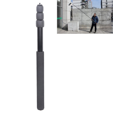 Supporto per asta portatile in lega di alluminio per fotocamera reflex/microfono con luce LED, lunghezza massima: 173 cm