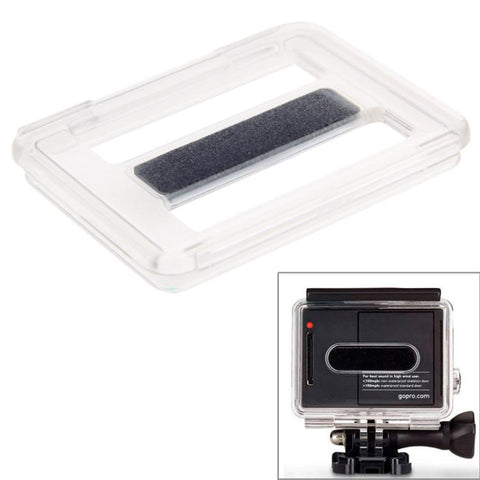 Étui rigide avec support de sport postérieur ouvert pour GoPro Hero 4/3+, couvercle du boîtier