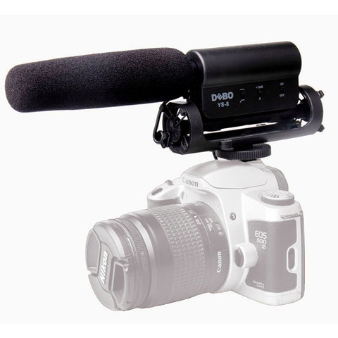 DEBO YS-8 Micro dédié aux entretiens photographiques professionnels pour caméra vidéo DSLR et DV