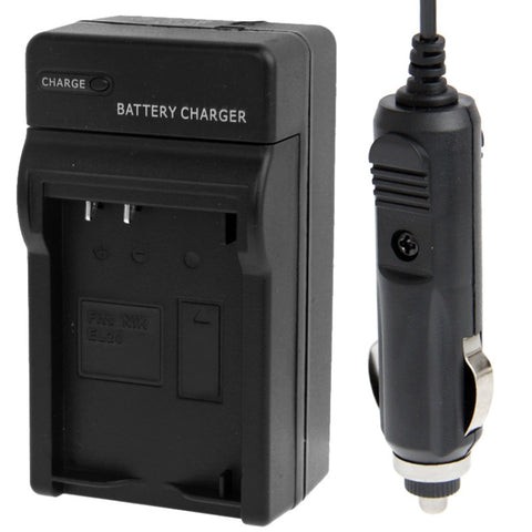 Caricabatteria da auto per batteria per fotocamera digitale per Nikon EL20, ENEL20