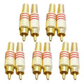 3.5mm RCA Jack Connector - 10 Pack for DIY Projects
