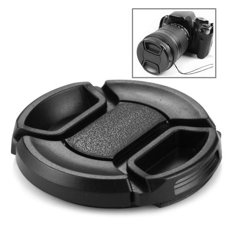 Copriobiettivo per fotocamera con pizzico centrale da 52 mm, 52mm