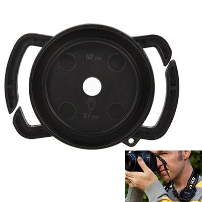 Copriobiettivo fotocamera con pizzico centrale da 52-67 mm / 58 mm, 52-67mm / 58mm