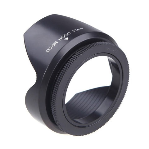 Paraluce da 52 mm per fotocamere (attacco a vite), 52mm