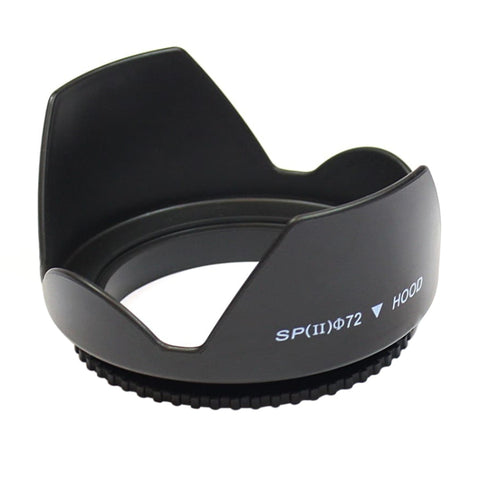 Paraluce da 72 mm per fotocamere (attacco a vite), 72mm