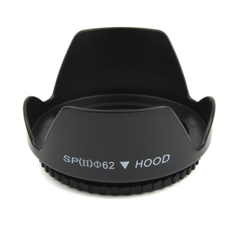 Paraluce da 62 mm per fotocamere (attacco a vite), 62mm