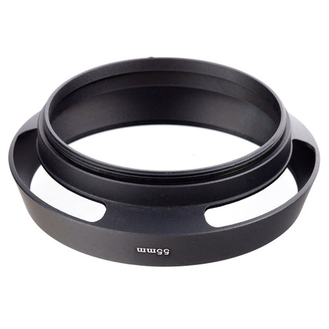 Paraluce in metallo ventilato per tutti gli obiettivi Leica con filettatura del filtro da 55 mm, 55mm