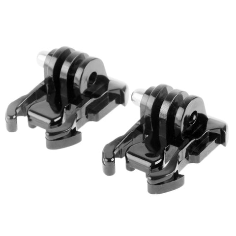 2 pezzi ST-06 Fibbia di superficie per montaggio su cinturino di base per GoPro Hero11 Nero / HERO10 Nero /9 Nero /8 Nero /7 /6 /5 /5 Sessione /4 Sessione /4 /3+ /3 /2 /1, DJI Osmo Actione altre action camera, ST-06