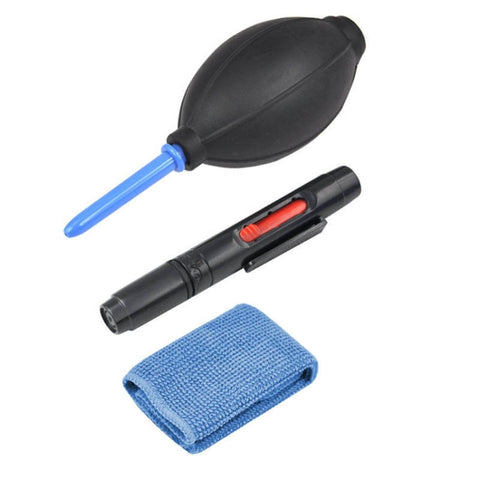 Kit di pulizia dell'obiettivo della fotocamera 3 in 1, Cleaning Kit