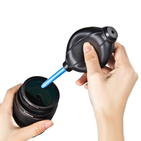 Mini soffiatore d'aria in gomma per pulire telefoni cellulari/computer/fotocamere digitali, orologi e altre apparecchiature di precisione, Air Dust Blower Black