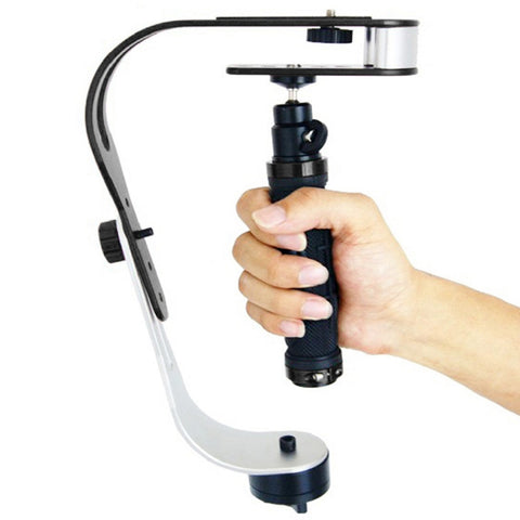 Stabilizzatore video portatile DEBO per videocamera DSLR, UF-007, UF-007(Black), UF-007(Red)