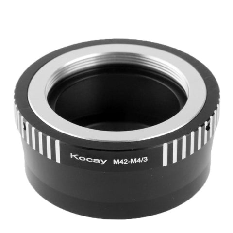 Anello gradino per montaggio obiettivo M42 su obiettivo M4/3, M4/3 Lens